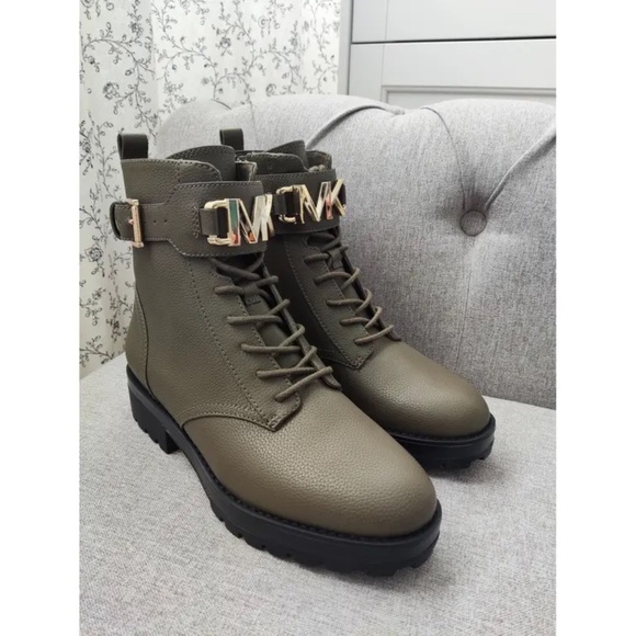 NWT - Michael Kors Reed Lace Up Bootie - Picture 1 of 4